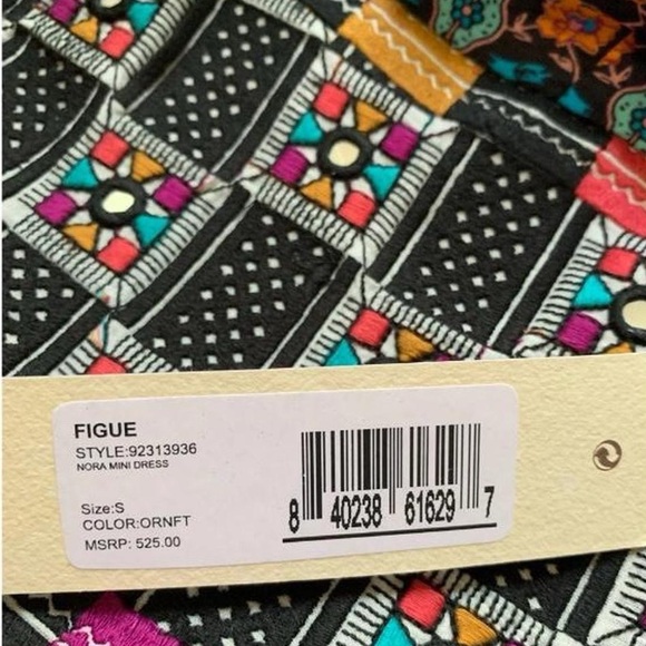 FIGUE Nora mini dress size S NWT - Picture 9 of 10